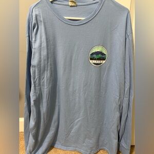 Blue 84 Light Blue Alaska Long Sleeve Tee